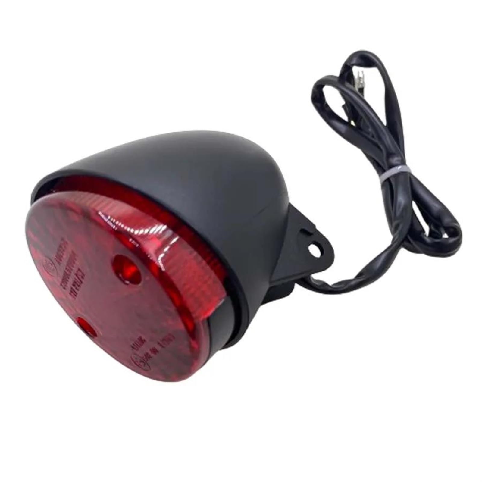 Motorrad Rücklicht für Qianjiang für Keeway K Light 125 202 QJ200-2H 1 Stück Motorrad-Rücklicht ABS Schwarz Anzeige Bremslicht Motorrad Rücklicht von ASBVRJF