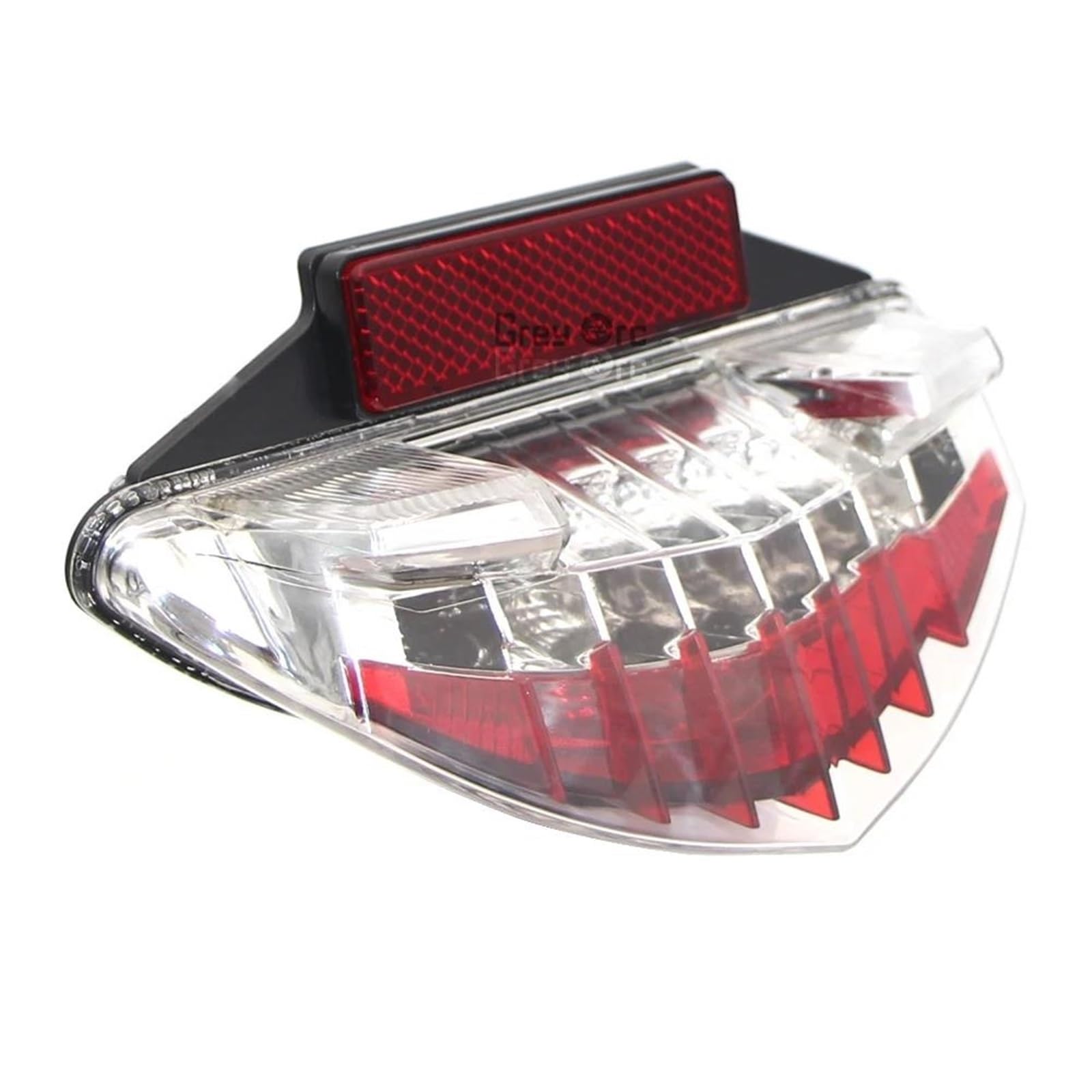 Rücklicht Bremslicht Blinker Integrierte Lampe F800 S/ST/GT/R Für R1200GS Adventure R1200R Motorrad Rücklicht Bremslicht Rund(Weiß) von ASBVRJF