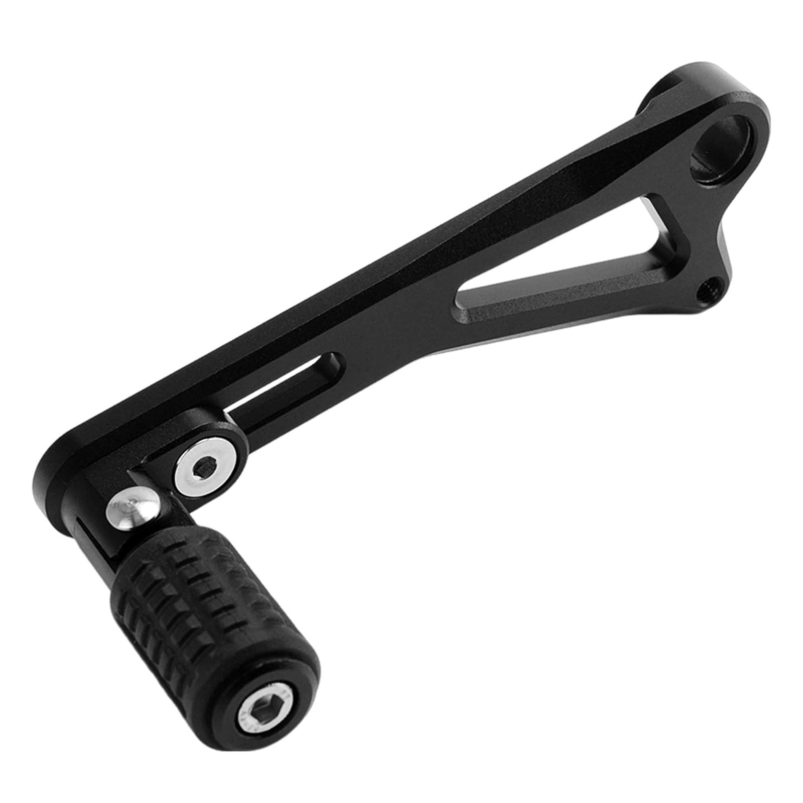 Schalthebelunterstützung Aluminium Motorrad Verstellbare Falten Getriebe Shifter Shift Pedal Hebel Für PAN America 1250 1250S 1250 S 2020-2022 Hebel Halterung Für Schalthebel(Black) von ASBVRJF