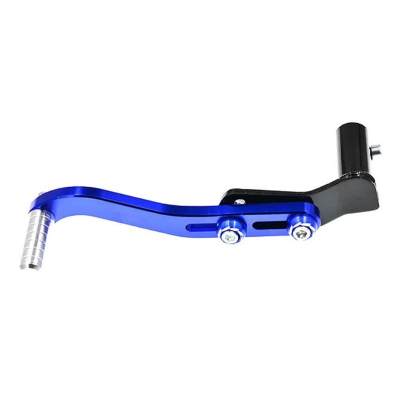 Schalthebelunterstützung CNC Aluminium Klapp Motorrad Schalthebel Schaltpedal Für Dirt Bike Off Road Motorrad Für Kawasaki Für Suzuki Für LF150 Hebel Halterung Für Schalthebel(Blue) von ASBVRJF