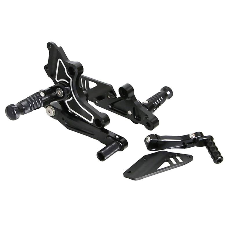 Schalthebelunterstützung Foots Kit CNC Aluminium Fußrastenversteller Rearset Mit Schalthebel Motorradzubehör Für R Nine T Für Scrambler R9T Hebel Halterung Für Schalthebel von ASBVRJF