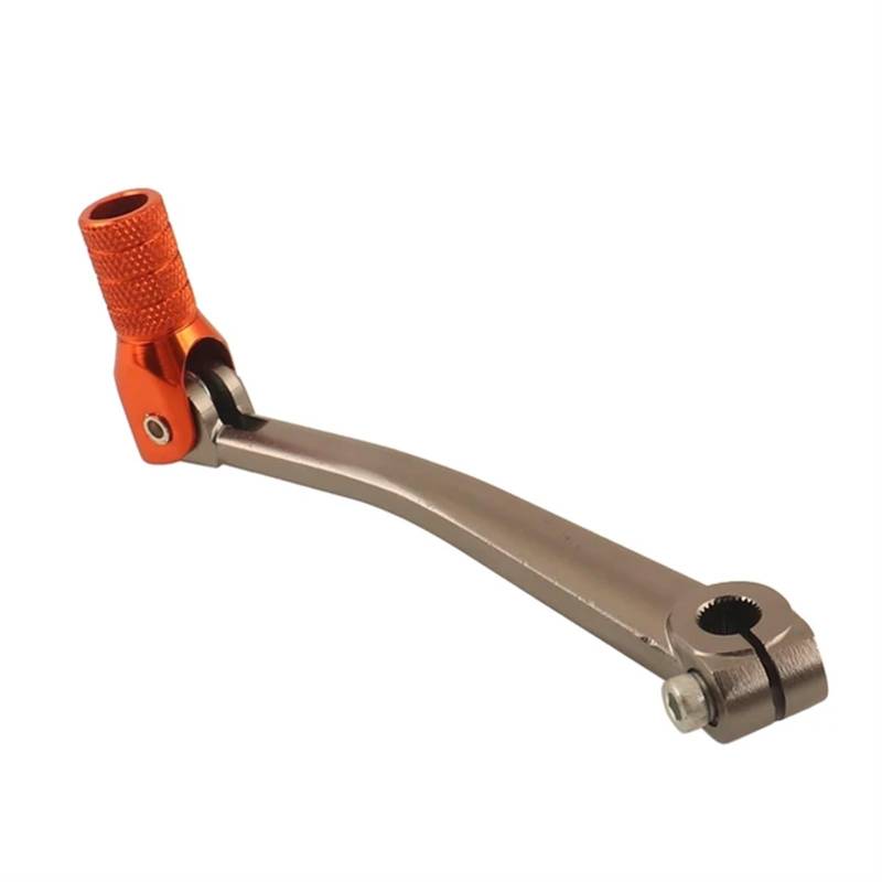 Schalthebelunterstützung Für Chinesische 70 90 107 110 125CC Dirt Pit Bike ATV Quad Aluminium Motorrad Shifter Schalthebel Hebel Halterung Für Schalthebel(Orange Titanium) von ASBVRJF