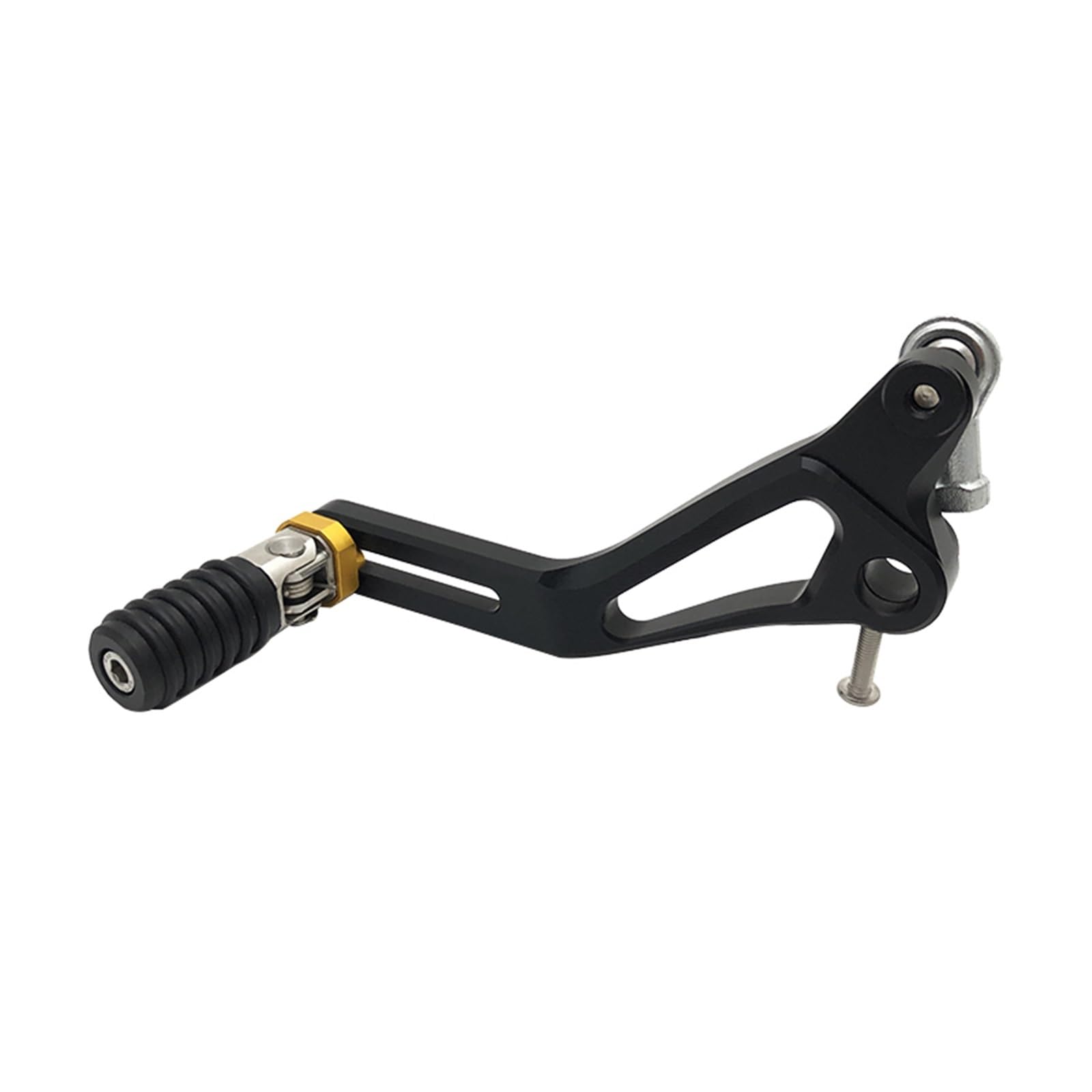 Schalthebelunterstützung Motorrad CNC Aluminium Für Kawasaki Für NINJA400 Für Z400 Z 400 2018 2019-2021 Verstellbare Klapp Getriebe Shifter Shift Pedal Hebel Hebel Halterung Für Schalthebel(Gold) von ASBVRJF