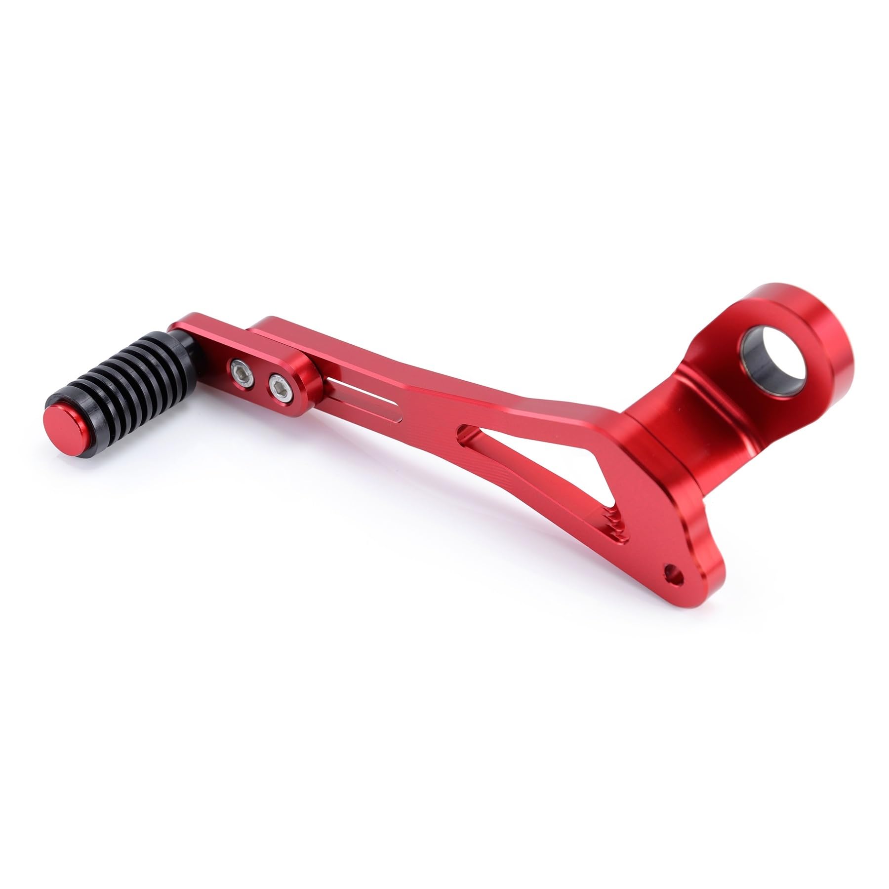 Schalthebelunterstützung Motorrad CNC Aluminium Für Kawasaki Für ZX25R ZX-25R Getriebe Schalthebel Verlängert Einstellbare Länge Shifter Fuß Pedal Hebel Halterung Für Schalthebel(Red) von ASBVRJF