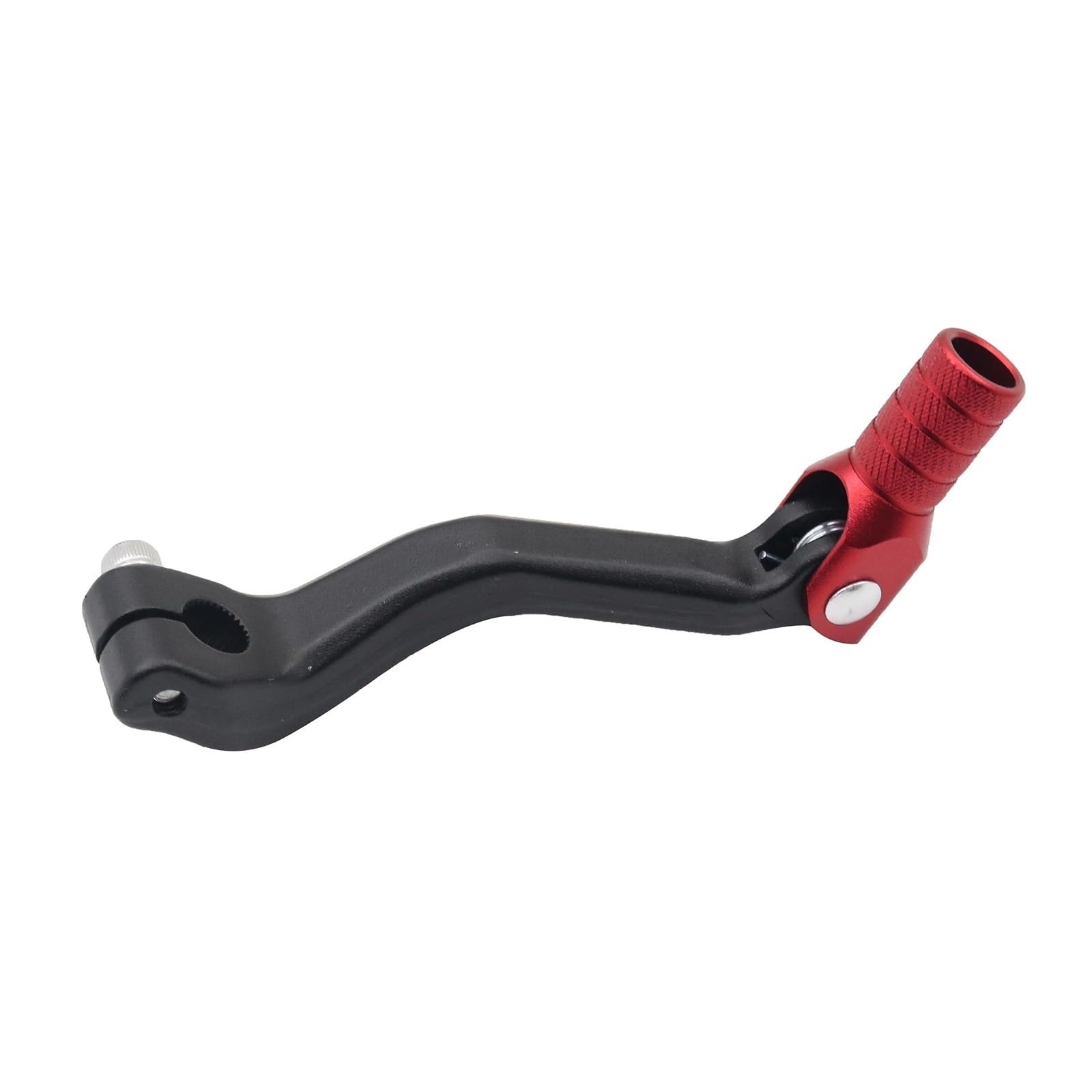 Schalthebelunterstützung Motorrad CNC Schalthebel Pedal Hebel Universal Teil Für Kayo Für T2 T4 T6 K4 K6 Xmotos CB NC 250 300 450 Enduro Dirt Bike 125-250cc Hebel Halterung Für Schalthebel(Black red) von ASBVRJF