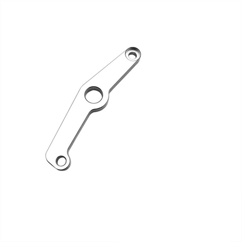 Schalthebelunterstützung Motorrad Für HunterCub Für CT125 CT110 Für Hunter CUB 2020-2023 CNC Aluminium Schalthebel Stabilisator Schaltunterstützung Platte Hebel Halterung Für Schalthebel(Silver) von ASBVRJF