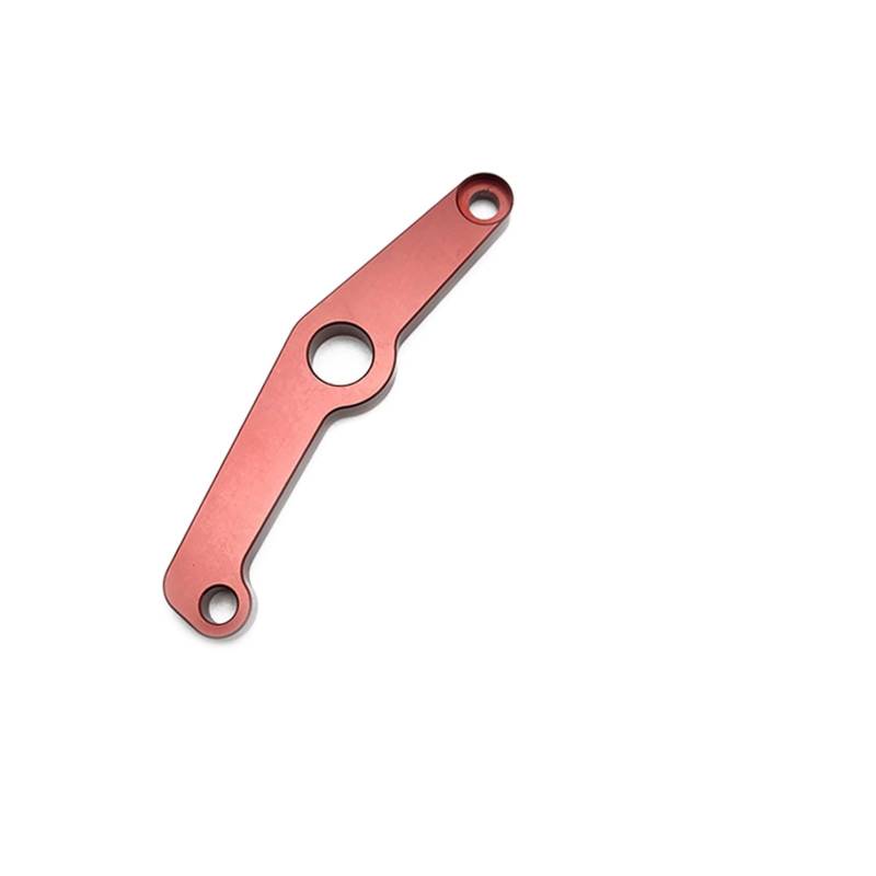 Schalthebelunterstützung Motorrad Für HunterCub Für CT125 CT110 Für Hunter CUB 2020-2023 CNC Aluminium Schalthebel Stabilisator Schaltunterstützung Platte Hebel Halterung Für Schalthebel(Red) von ASBVRJF