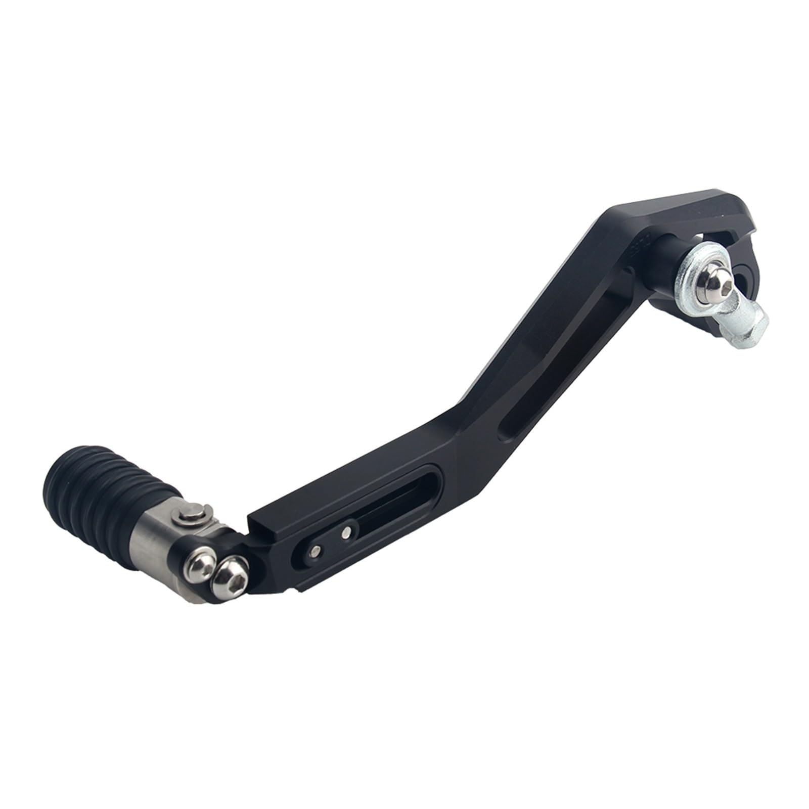 Schalthebelunterstützung Motorrad Für SUZUKI Für V-Strom DL 650 Für V-STROM 650/XT DL650 2017-2021 2019 2020 Einstellbare Klapp Getriebe Shifter Shift Pedal Hebel Hebel Halterung Für Schalthebel(Black von ASBVRJF