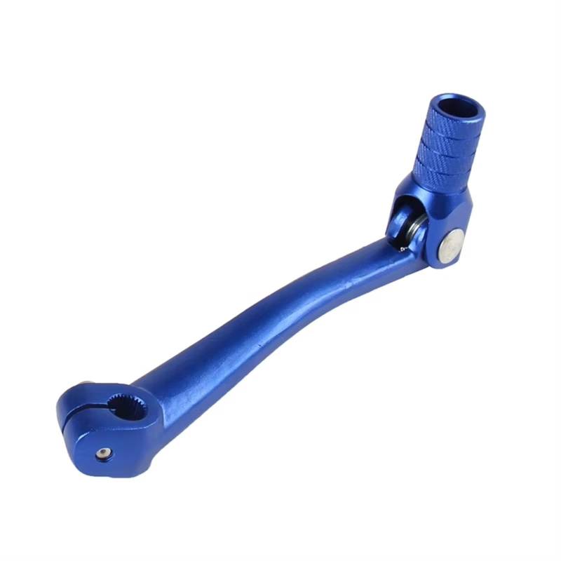 Schalthebelunterstützung Motorrad Schalthebel Hebel Aluminium Universal Für Chinesische 50 70 90 110 125 140 150 160 Cc Dirt Bike Pit Bike Monkey Bike Hebel Halterung Für Schalthebel(Blue) von ASBVRJF