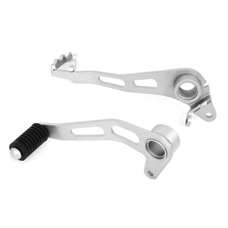 Schalthebelunterstützung Motorrad Shifter Schalthebel Hinten Fuß Bremspedal Für Ducati Für Monster 797 Für Scrambler 800 Für Cafe Racer Lcon Für UrbanMotard Hebel Halterung Für Schalthebel(One Set) von ASBVRJF