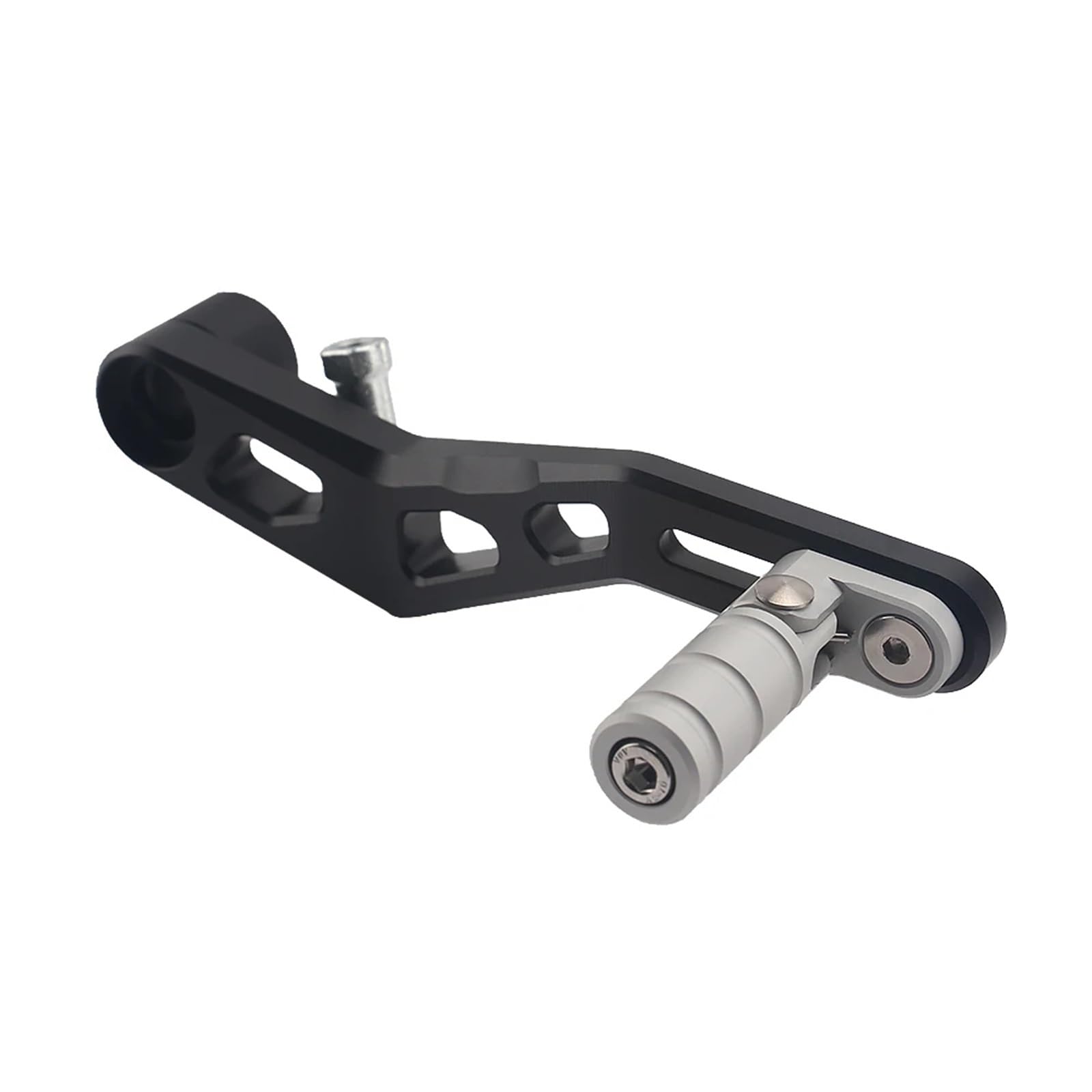 Schalthebelunterstützung Motorrad Zubehör Einstellbare Folding Schalthebel Shift Pedal Hebel Für CB650R CB 650R CB650 R 2018-2023 Hebel Halterung Für Schalthebel(Silver) von ASBVRJF