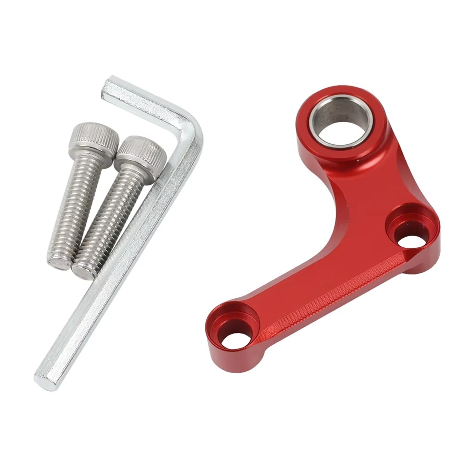 Schalthebelunterstützung Motorrad Zubehör Schalthebel Shift Stabilisator Unterstützung Retainer Für Triumph Für Daytona 675 R Für Street Triple 765 RS S 2020 2021 Hebel Halterung Für Schalthebel(Red) von ASBVRJF