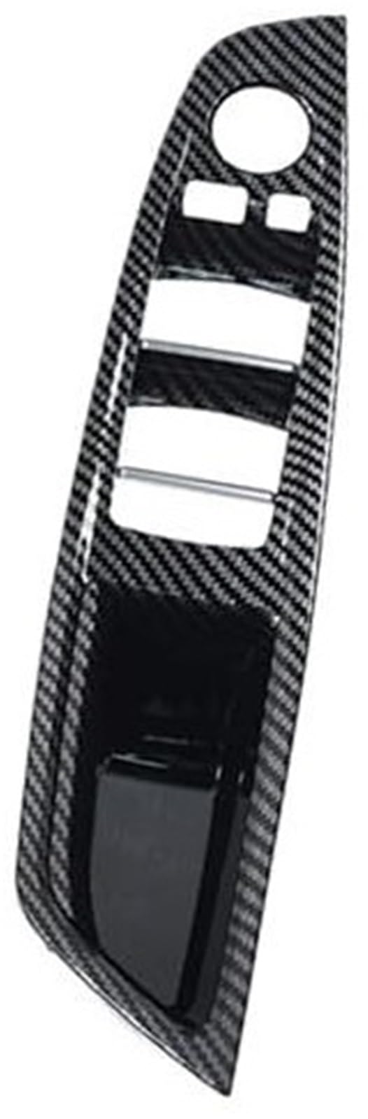 4 7-teiliges Set Rechtslenker RHD, for, 5er F10 F11 520 525 Rotweingrau Auto-Innentürgriff Innenverkleidung Zugverkleidung 51417225851 Innentürgriffgriff(Carbon Fiber-Panel) von ASDGH