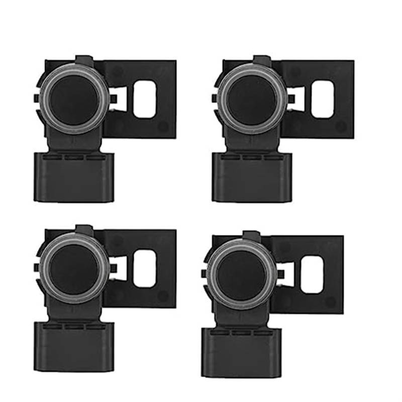 ASDGH 4 STÜCKE 3-farbige Einparkhilfe-Sensoren, Rückfahrassistent, for 39680-TV0-E111-M1 39680TV0E111M1 0263023776 Backup-Parksensor(Black) von ASDGH