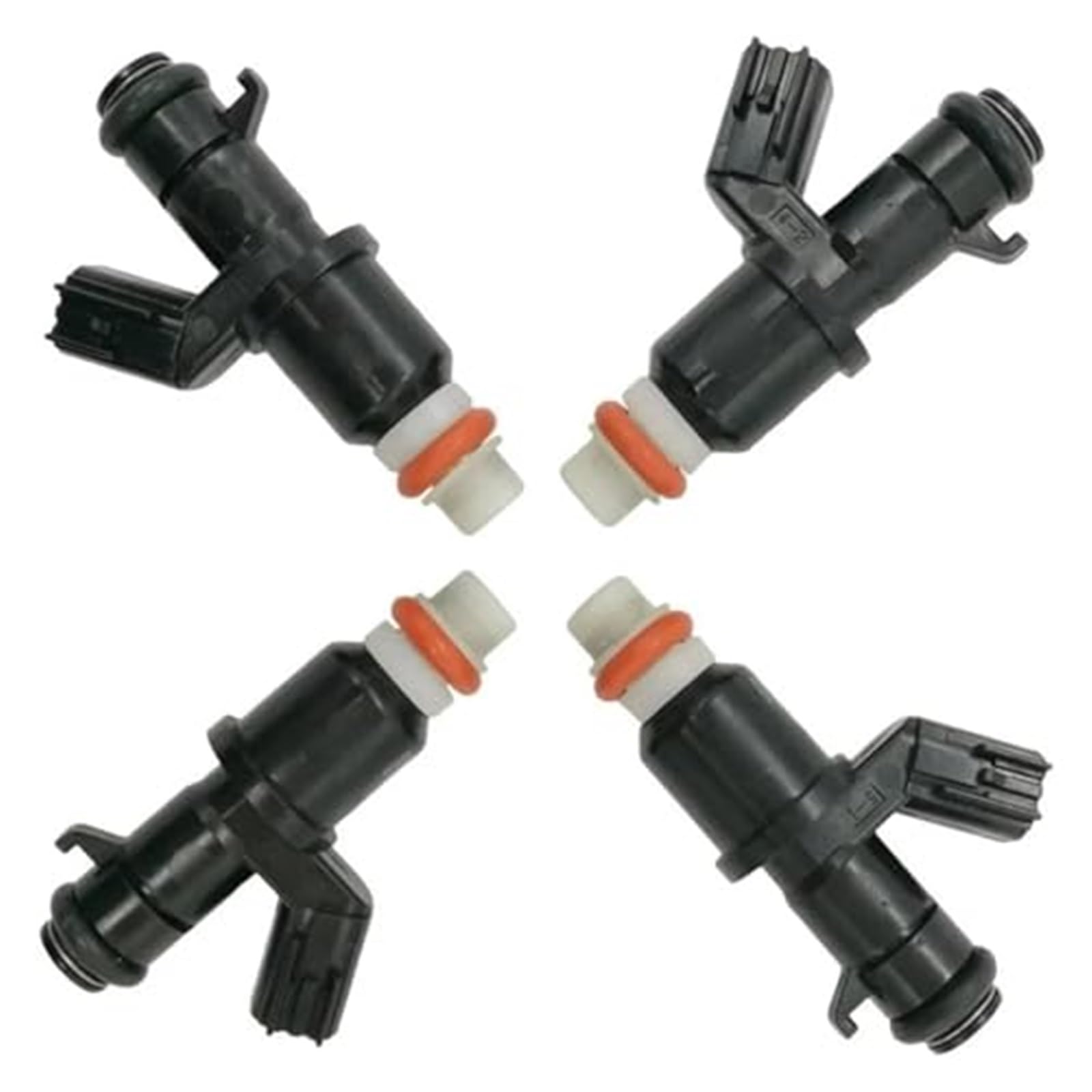 ASDGH 4Pcs FJ1205 16450-R5A-A01 Kraftstoff Injektor Kompatibel for CR-V 2012-2014 for Crosstour 2012-2013 16450R5AA01 Kraftstoffeinspritzdüse von ASDGH