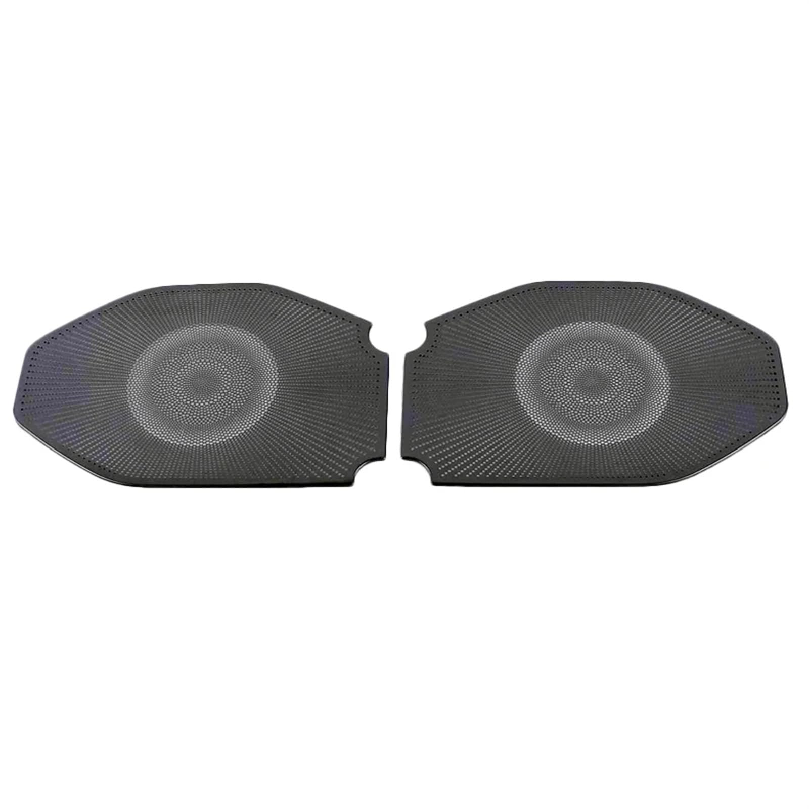 ASDGH Auto-Audio-Lautsprecherabdeckung, for Jeep Wrangler JL 2018 2019 2020 Frontsäule A Stereo-Lautsprecher Audio-Lautsprecher Sound Molding Verkleidung der Lautsprecherabdeckung(Black-01) von ASDGH