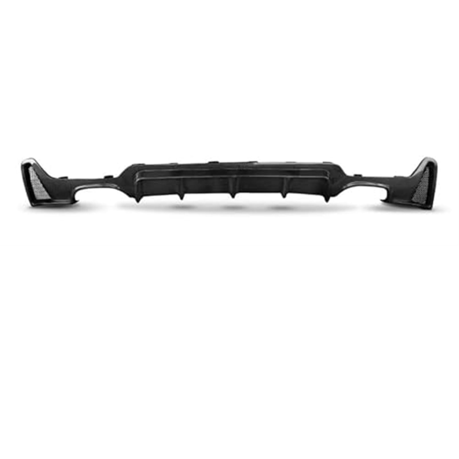 ASDGH Auto Heckspoiler, for, for 4er, for F32 F33 F36 435i 2014-2020 Auto Heckstoßstange Auspuff Diffusorlippe Universeller Heckspoiler(Carbon Fiber Look Black) von ASDGH