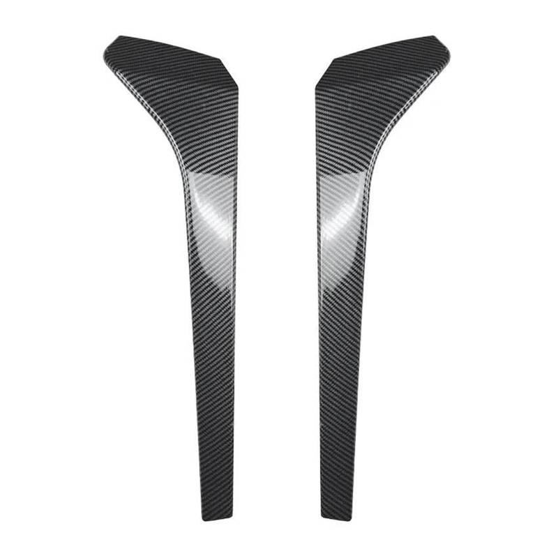 ASDGH Auto Heckspoiler 2Stk, for VW, for Tiguan, for MK2 2017 2018 2019 2020 2021 2022 2023+ Auto Heckscheiben-Seitenspoiler Aufkleber Splitter Universeller Heckspoiler(Carbon Look Black) von ASDGH