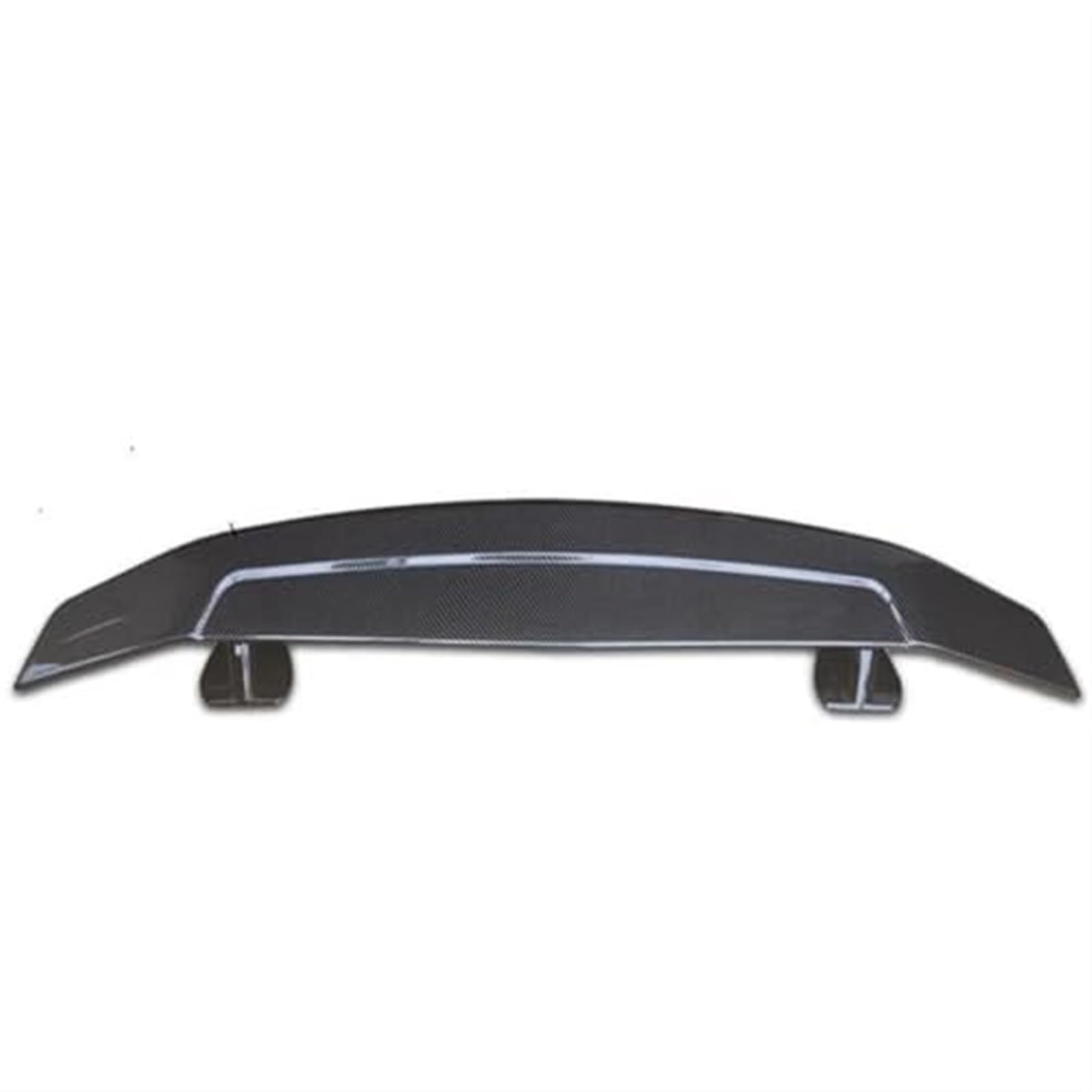 ASDGH Autospoiler, for Kia, for Stinger for SHUMA K2 K3 K5 K9 ABS Schwarz Hecklippe Heckflügel Kofferraum Universal Spoiler Heckflosse Universeller Heckspoiler(Carbon Look) von ASDGH