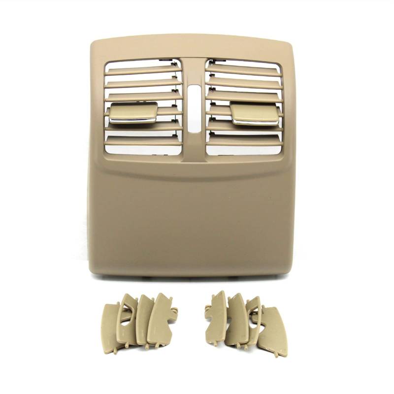 ASDGH Hintere Mittelkonsole, Klimaanlage, Lüftungsgitter, Auslassrahmen, for Mercedes, for Benz W212 E-Klasse Limousine 2009–2011, altes Modell Lüftungsgitter am Armaturenbrett(Standard Model Beige) von ASDGH