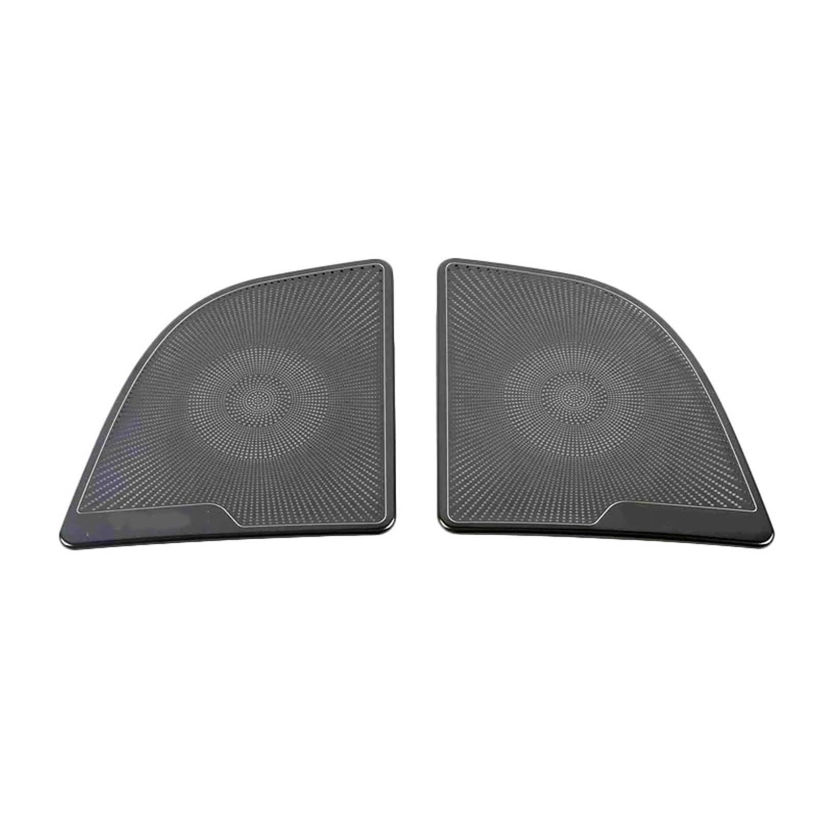 ASDGH Vordersäulendachhupenhaube Model3 Lautsprecherabdeckung Dekorative Pailletten, for Tesla, Model 3 2019 2020 Zubehör Verkleidung der Lautsprecherabdeckung(Trunk cover Black) von ASDGH