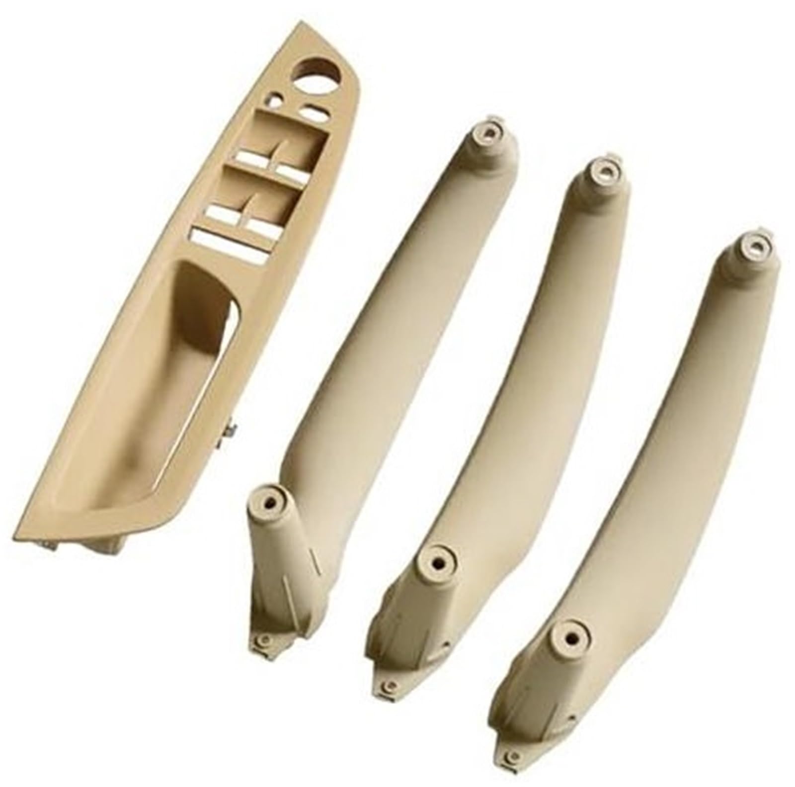 Armlehne Auto Links vorne Fahrersitz LHD Innentürgriff Innenverkleidung Zugverkleidung, for, E70 E71 X5 X6 2007–2014 51416969401 Innentürgriffgriff(Beige-4pcs) von ASDGH