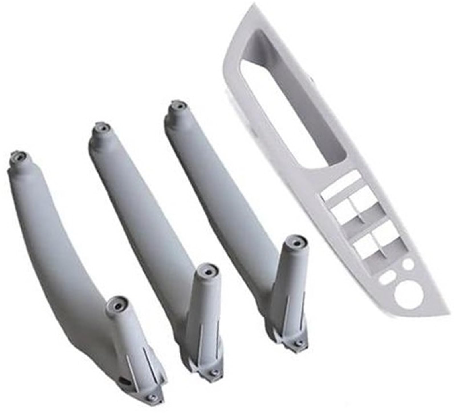 Armlehne Auto Links vorne Fahrersitz LHD Innentürgriff Innenverkleidung Zugverkleidung, for, E70 E71 X5 X6 2007–2014 51416969401 Innentürgriffgriff(Gray-4pcs) von ASDGH