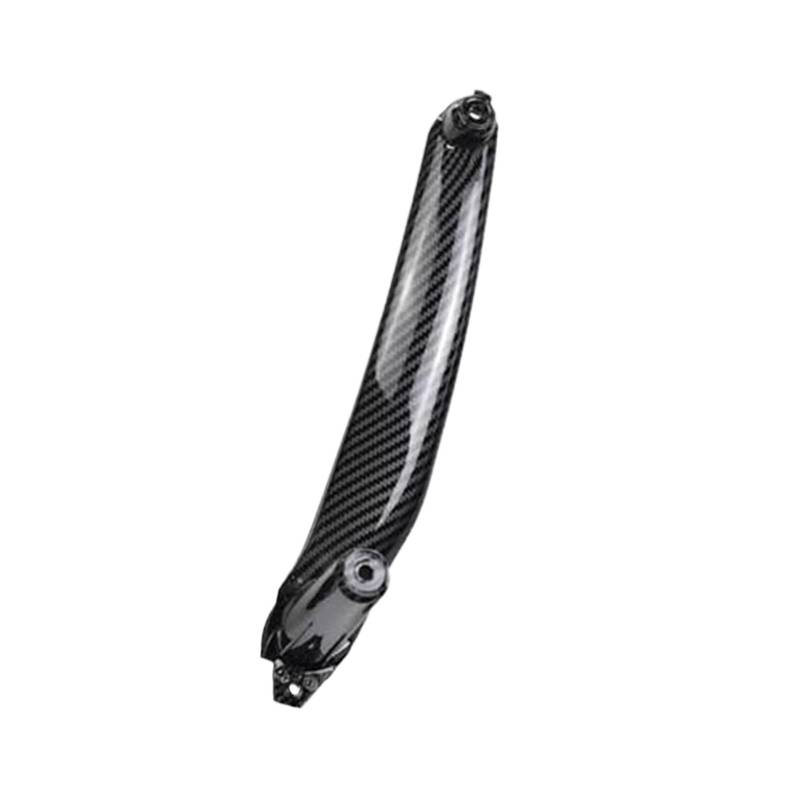 Auto-Carbon-Faser-ABS-Innentür-Armlehnengriff Links rechts Panel Pull Trim Cover, for, E70 E71 X5 X6 2007–2012 2013 2014 Innentürgriffgriff(Black Right Side) von ASDGH