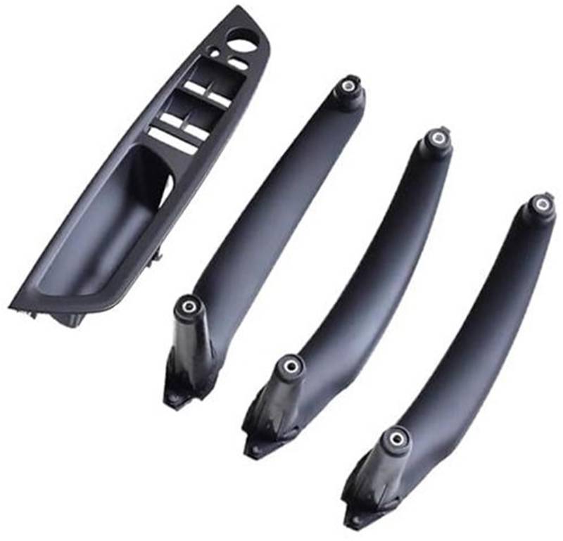 Auto-Innentürgriff, for, E70 E71 E72 X5 X6 2006–2014 Panel Pull Trim Cover 51416969402 Innentürgriffe Innentürgriffgriff(Black-4pcs) von ASDGH