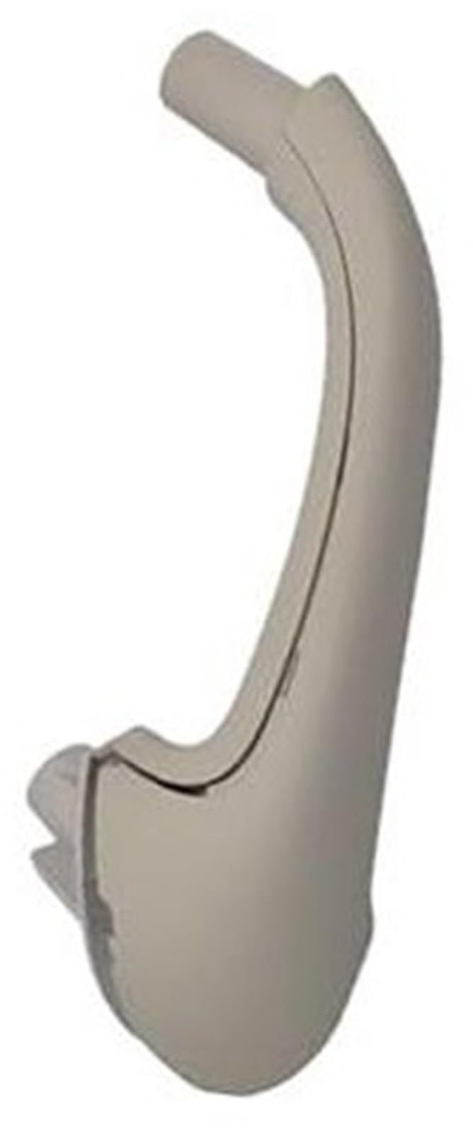 Auto-Innentürgriff-Zugverkleidungsabdeckung, for Mercedes-Benz, W203 C-Klasse 2038101551, Linke rechte Innenverkleidung, schwarz, beige Innentürgriffgriff(Alpaca Gray-Right) von ASDGH