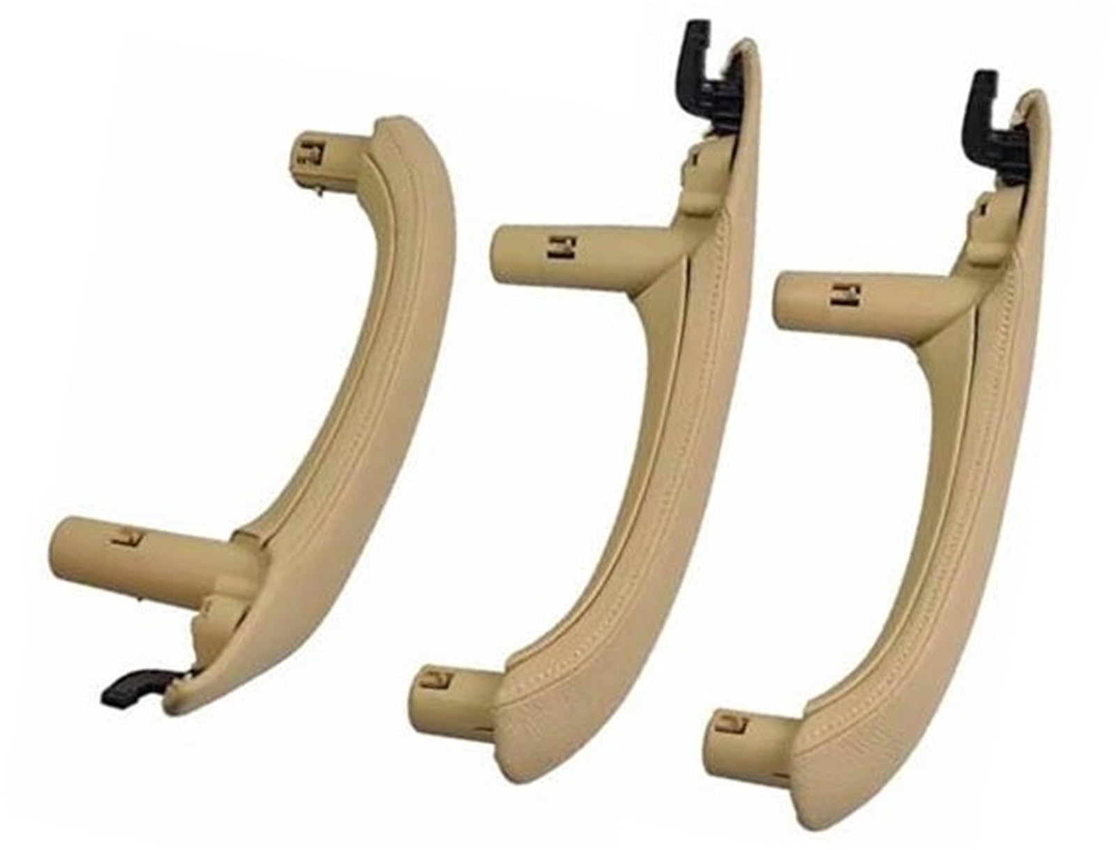 Auto Links Rechts Innen Leder Außenabdeckung Verkleidung Türgriff Innentürverkleidung Griff Zugverkleidung Abdeckung, for, X3 X4 F25 F26 51417248502 Innentürgriffgriff(LHD Beige 3pcs) von ASDGH