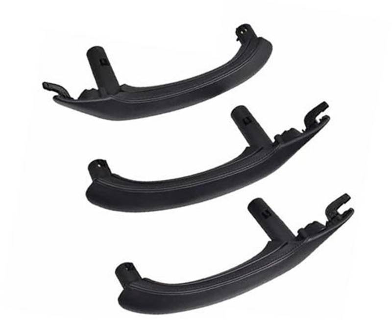 Auto Links Rechts Innen Leder Außenabdeckung Verkleidung Türgriff Innentürverkleidung Griff Zugverkleidung Abdeckung, for, X3 X4 F25 F26 51417248502 Innentürgriffgriff(LHD Black 3pcs) von ASDGH