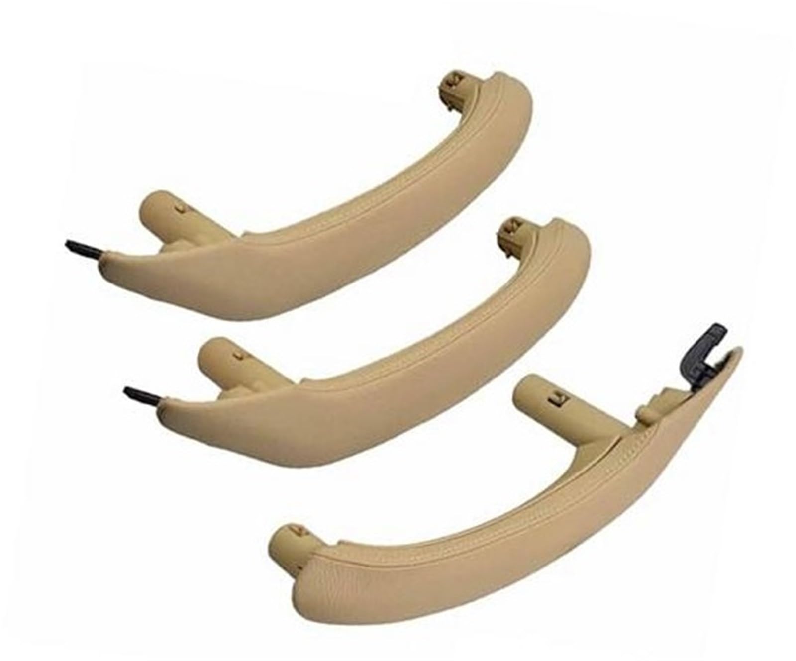 Auto Links Rechts Innen Leder Außenabdeckung Verkleidung Türgriff Innentürverkleidung Griff Zugverkleidung Abdeckung, for, X3 X4 F25 F26 51417248502 Innentürgriffgriff(RHD Beige 3pcs) von ASDGH