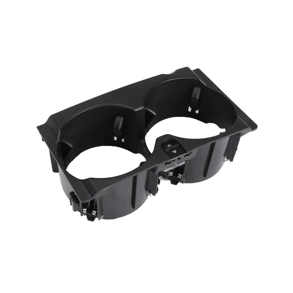 Auto-Mittelkonsolen-Getränkebecherhalter aus Kohlefaser, for Mercedes, W212, for Benz, E-Klasse E200 E260 E300 E320 E400 2009–2015 Auto-Getränkehalter(Black) von ASDGH