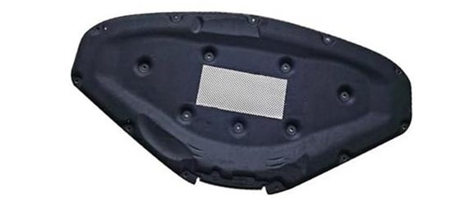 Auto-Motorwärme-Soundpad for die Motorhaube, schalldichte Wärmedämmmatte, Baumwollbezug, for, 1er F20 F21 2012-2019 Wärmedämmmatte(Black Style 2) von ASDGH