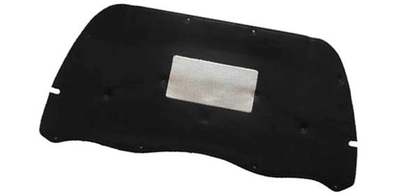 Auto-Wärme-Schalldämmung Baumwolle Fronthaube Motormatte Noise Deadener Pad Cover, for Toyota, for FJ for Cruiser XJ10 2007-2019 Wärmedämmmatte(Black 1) von ASDGH