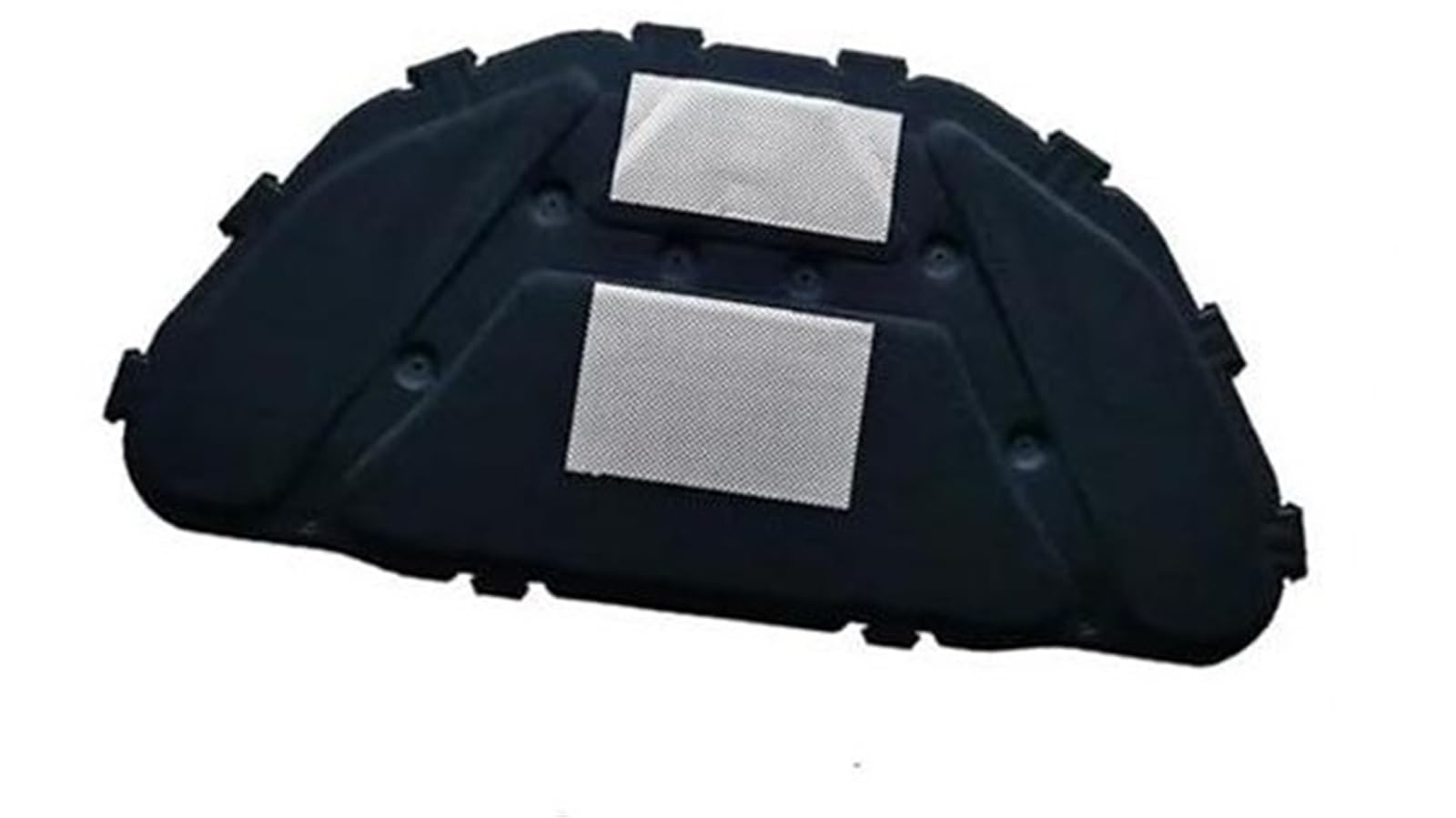 Auto Wärme Schalldämmung Baumwolle Fronthaube Motormatte Pad Abdeckung Noise Deadener, for, X1 E84 2010-2015 Wärmedämmmatte(Black 2 Double Aluminum) von ASDGH