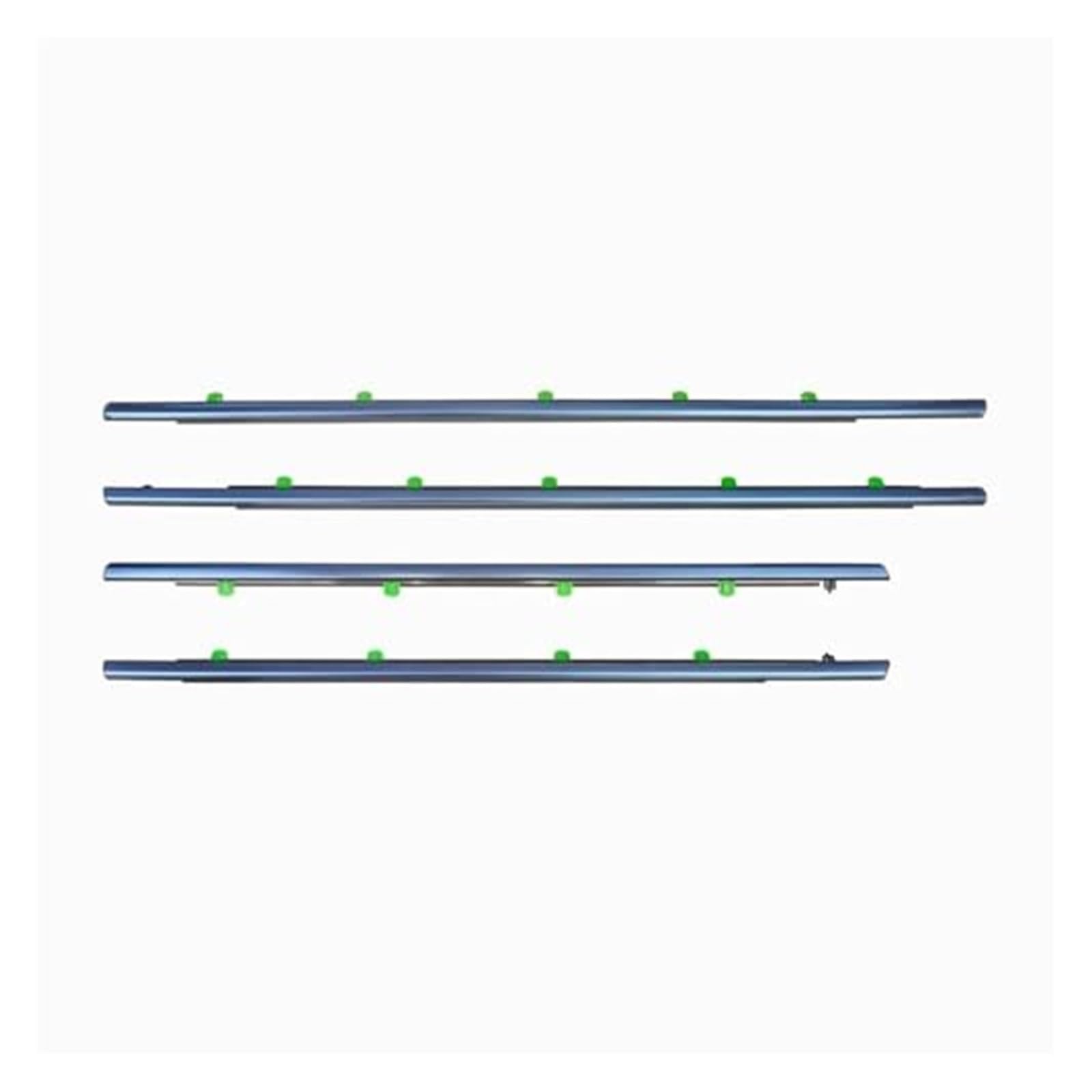 Fenstertürdichtungen 4 Stück 72410-T0G-A01 72450-T0G-A01 72950-T0G-A01 Gummi-Dichtungsdichtung Autofenstertür-Formteilverkleidung for CRV 2007–2011 Dichtungsleisten-Zierleiste von ASDGH