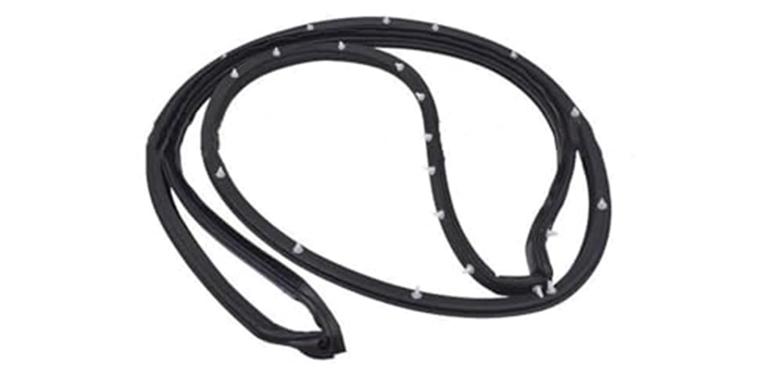 Fenstertürdichtungen Türgummidichtungsstreifen, for Mitsubishi, for Montero for Pajero 3 4 for MK3 for MK4 V73 V75 V77 V78 V93 V97 V98 Dichtungsleisten-Zierleiste(BLACK Front left) von ASDGH