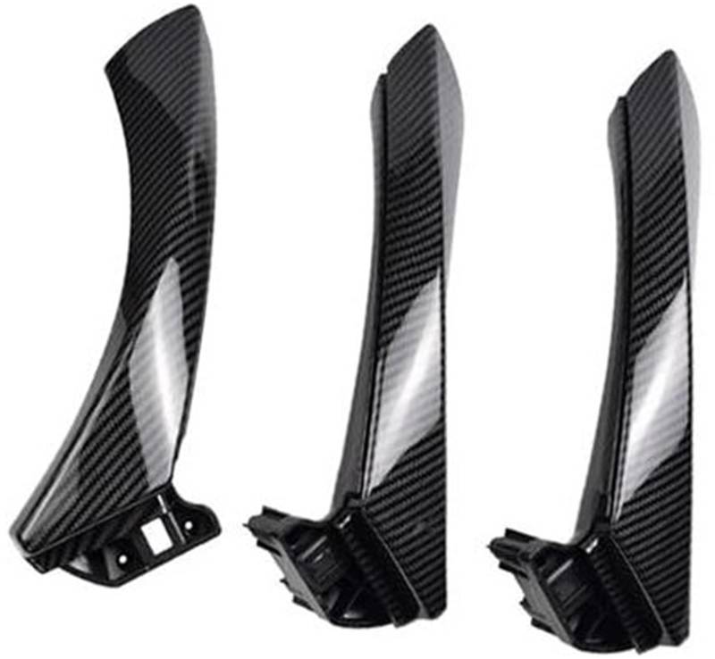 Hochwertiger Carbonfaser-Türgriff mit Abdeckung for, 3er-Serie E90 E91 E92 316 318 320 325 328i 51417230849 Innentürgriffgriff(LHD-Carbon Fiber) von ASDGH