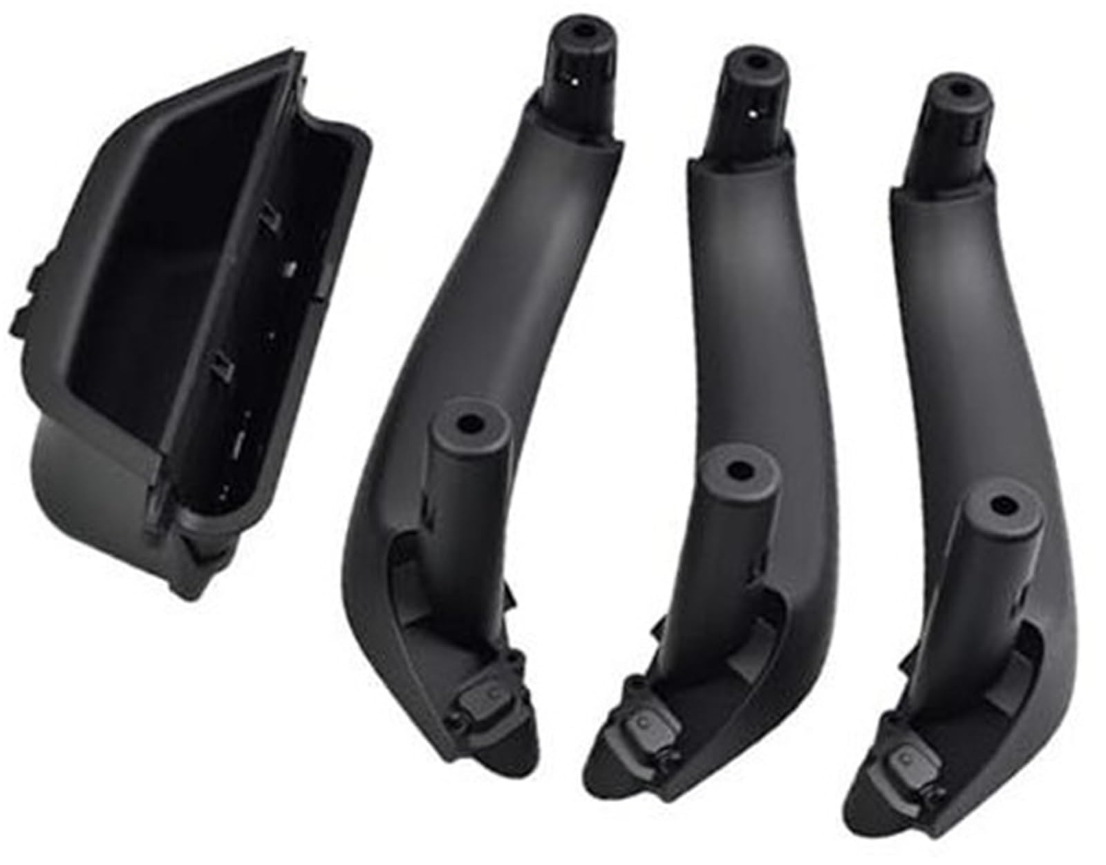 LHD Auto vorne Links Türinnengriff Zugverkleidung Türinnenverkleidung Griff, for, X3 X4 F25 F26 2010–2017 51417394519 Innentürgriffgriff(Black-4pcs) von ASDGH