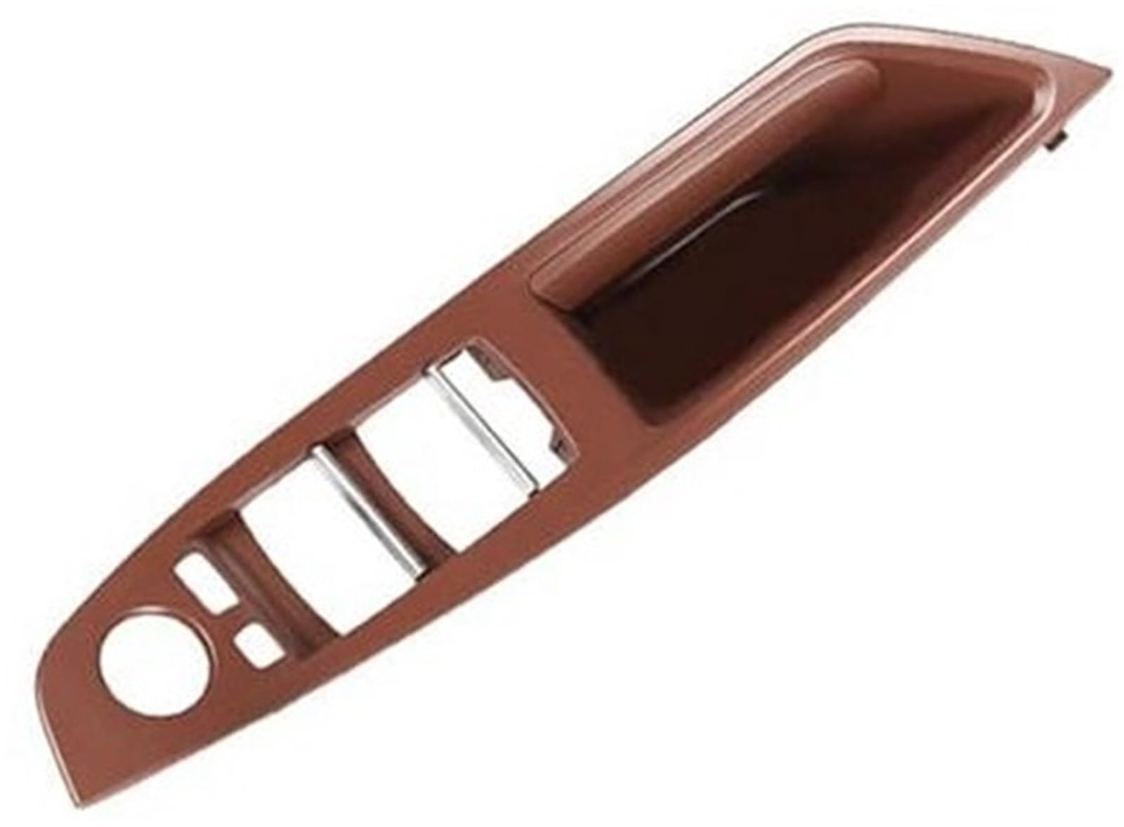 Linkslenker LHD, for, 5er F10 F11, grau, beige, schwarz, Autoinnenraum, Innentürgriff, Verkleidung, Zugverkleidung, 51417225858 Innentürgriffgriff(Red-Brown-Panel) von ASDGH