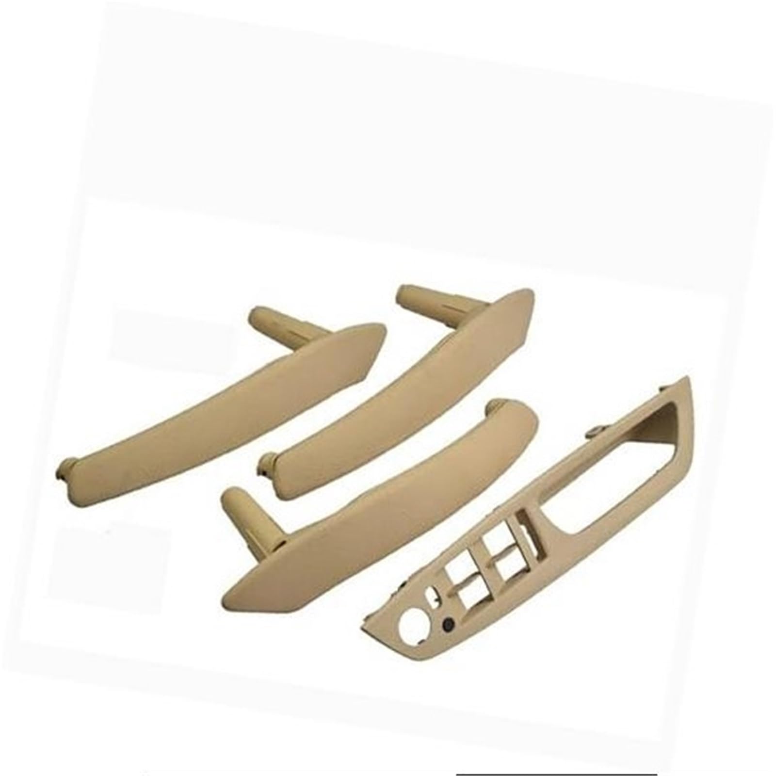 RHD LHD Innere ABS-Außenlederabdeckung Türgriffgriff Innenarmlehnenverkleidungsbaugruppe, for, X5 X6 E70 E71 2007–2013 Innentürgriffgriff(RHD-Beige-Standard) von ASDGH