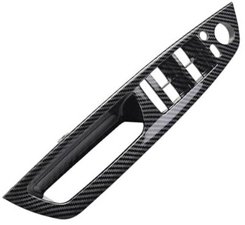 Rechts Links Auto Innentür Panel Griff Pull Trim Abdeckung Auto Innen Zubehör, for, E70 X5 E71 E72 X6 SAV 51416969401 Innentürgriffgriff(LHD-Carbon Fiber) von ASDGH