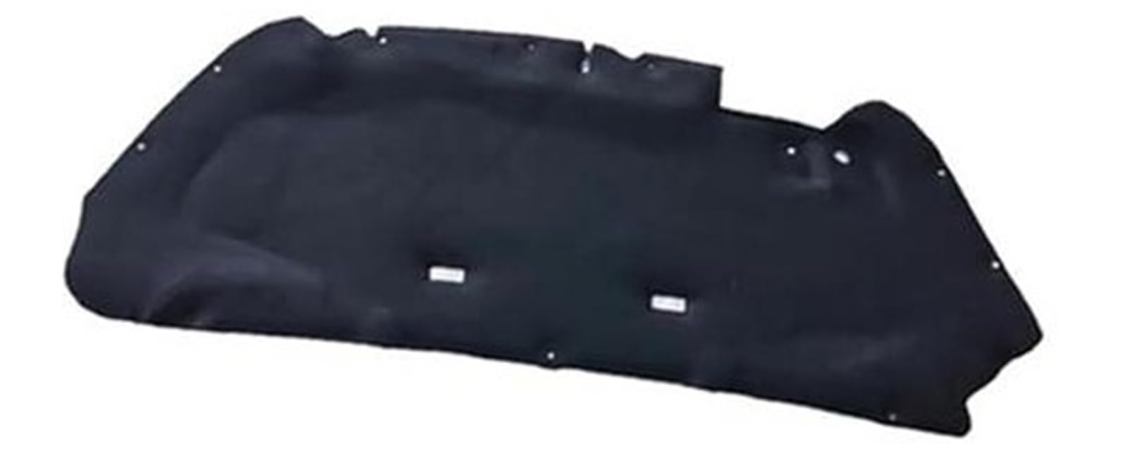 Schalldichte Motorhauben-Abdeckmatte aus Baumwolle for Peugeot 408 2009-2018 Wärmedämmmatte(Black 2009-2013 1) von ASDGH