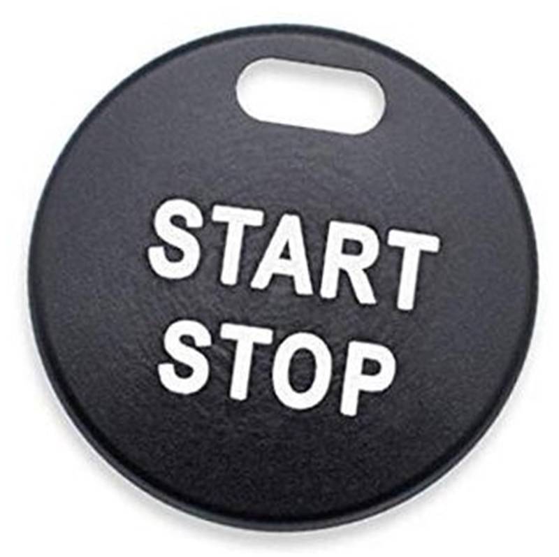 Schalter Zündung Motor Start Stop Ringe Dekoration Abdeckungen Loch Zubehör Fall, for Nissan, for Qashqai, J11 Aufkleber Abdeckung der Start-Stopp-Taste von ASDGH