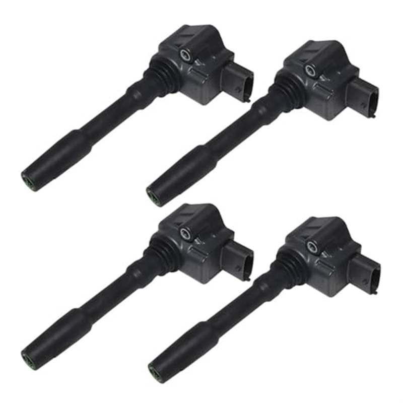 Zündspulen Auto Auto Zündspule, for Maserati, for, for Bentley, 288233 000288233 77430002 Zündspule Paket Zündkerze, Zündspule(Black 4pcs) von ASDGH