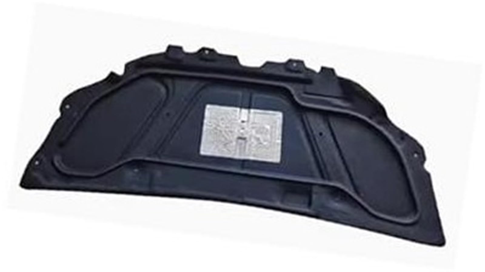 for Peugeot, 307 2001-2011 Motorhauben-Motormatten-Isolierung Schalldichte Wärme-Baumwollpolster-Innenabdeckung Wärmedämmmatte(Black 2001-2004 1) von ASDGH