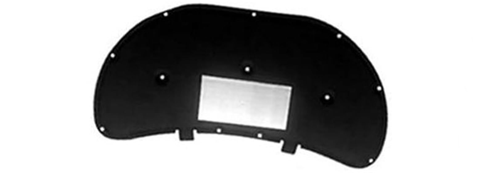 for Skoda, for Kamiq 2019 2020 Auto Front Motor Wärme Schalldämmung Wattepad Schalldichte Mattenabdeckung Wärmedämmmatte(Black Style 2) von ASDGH