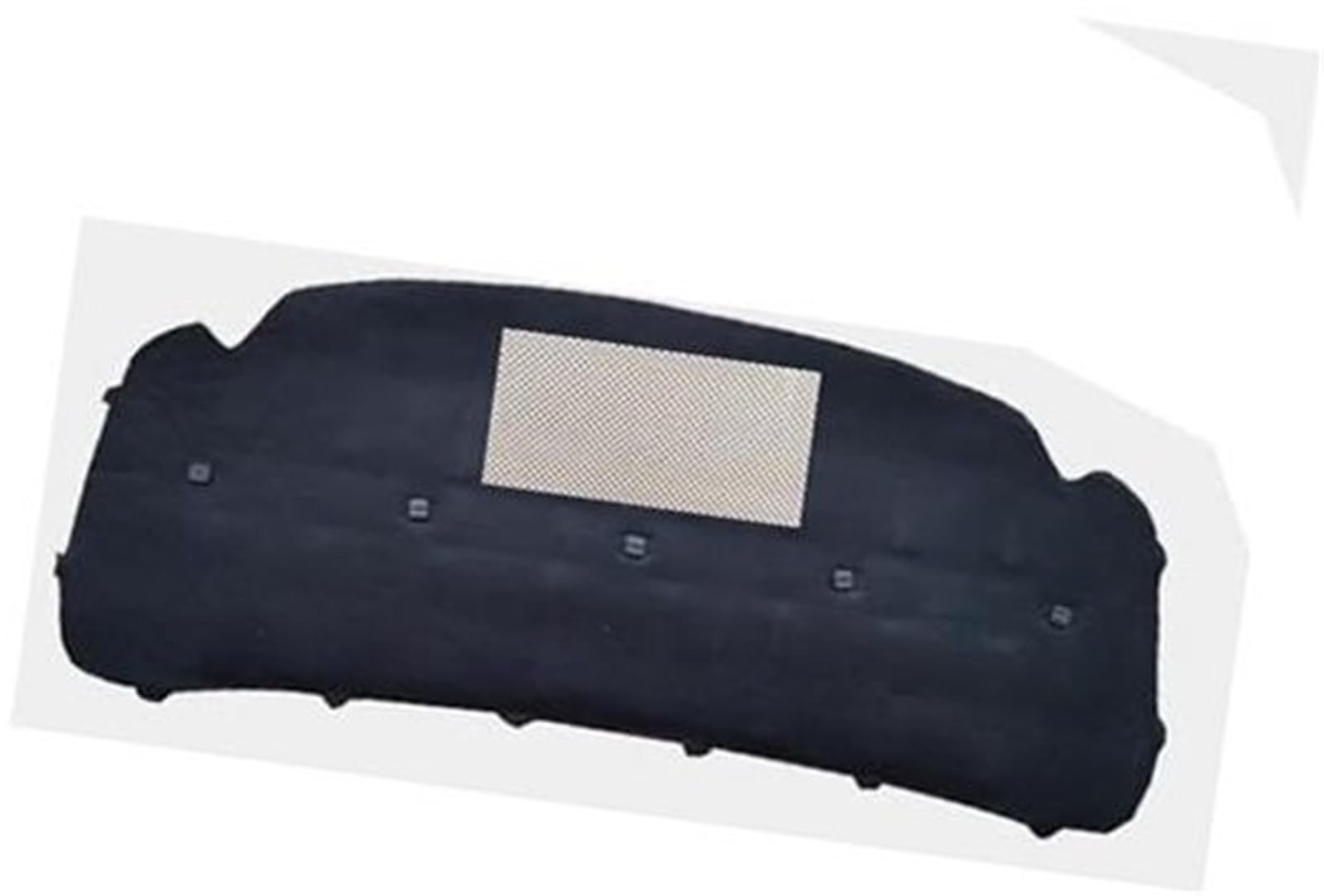 for VW, for Caddy, 2K MK3 2004-2015 Motorhauben-Isolierpolster Schalldichte Wärme-Baumwoll-Innenverkleidungsmatte Wärmedämmmatte(Black 2003-2006 2) von ASDGH